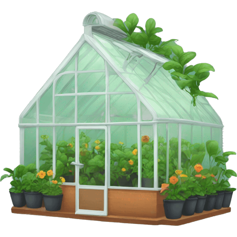 Greenhouse emoji