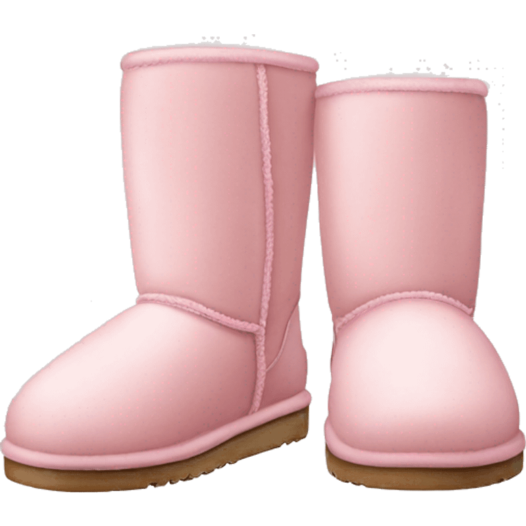 light pink uggs emoji