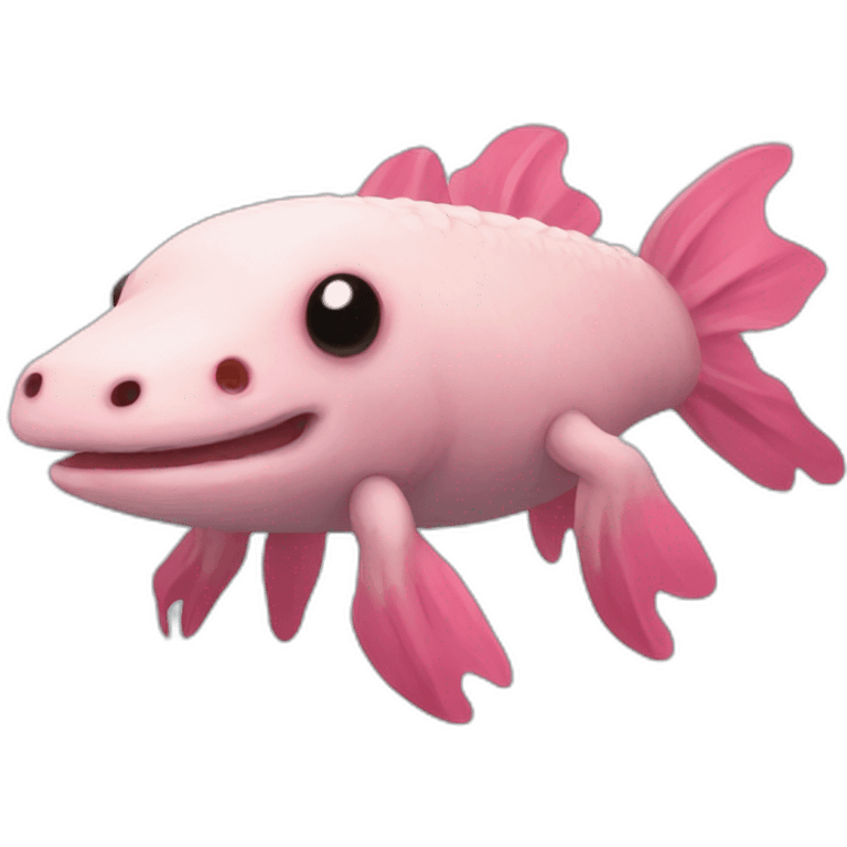 Axolotl Minecraft emoji