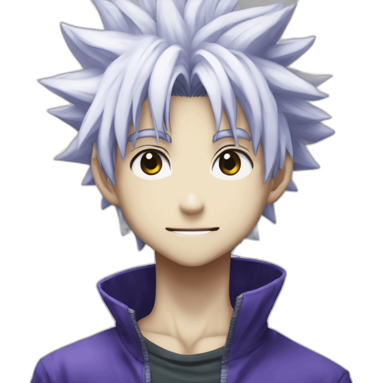 Killua hunter x hunter emoji