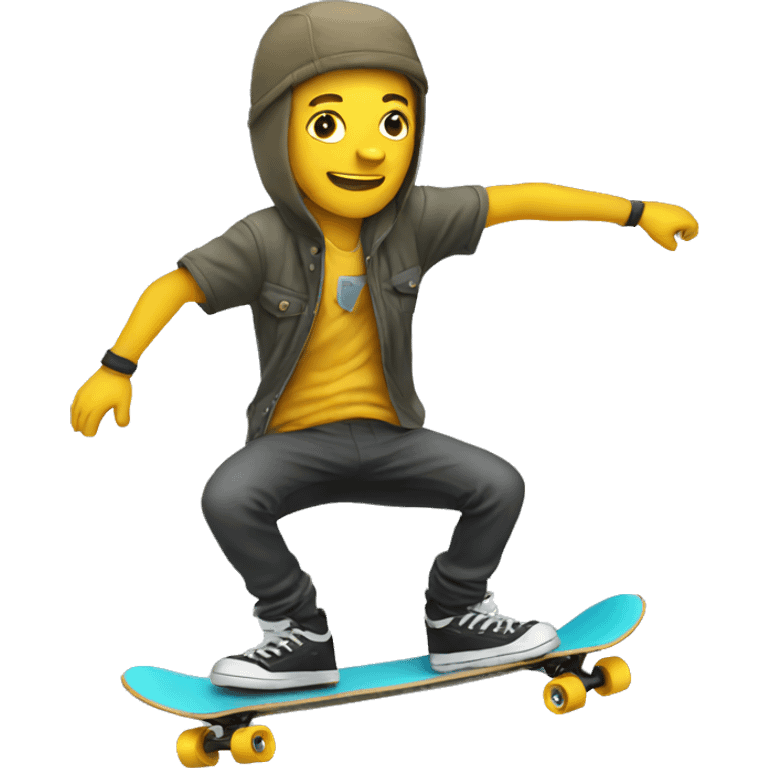 skateboarder emoji