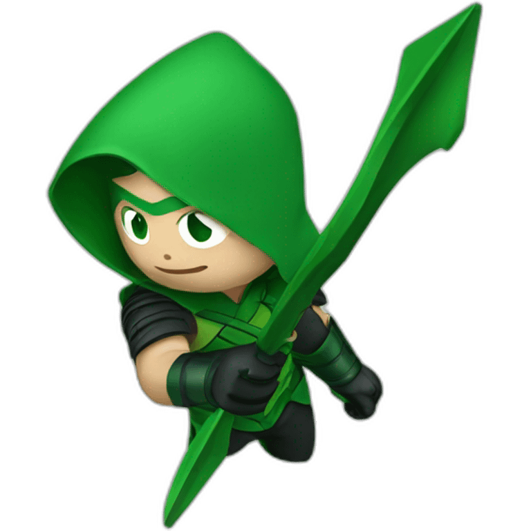 Green arrow emoji