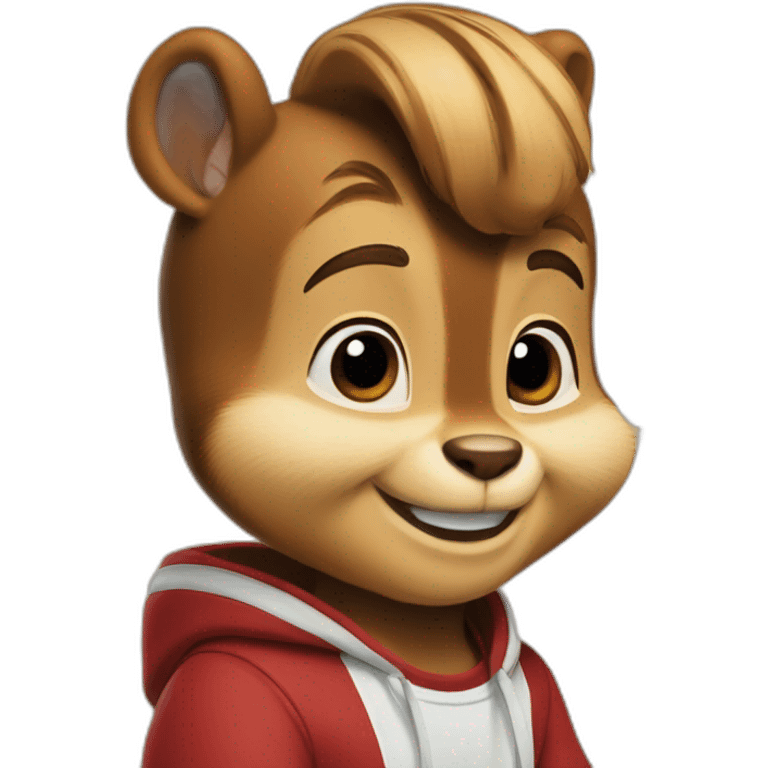 Alvin the chipmunk emoji