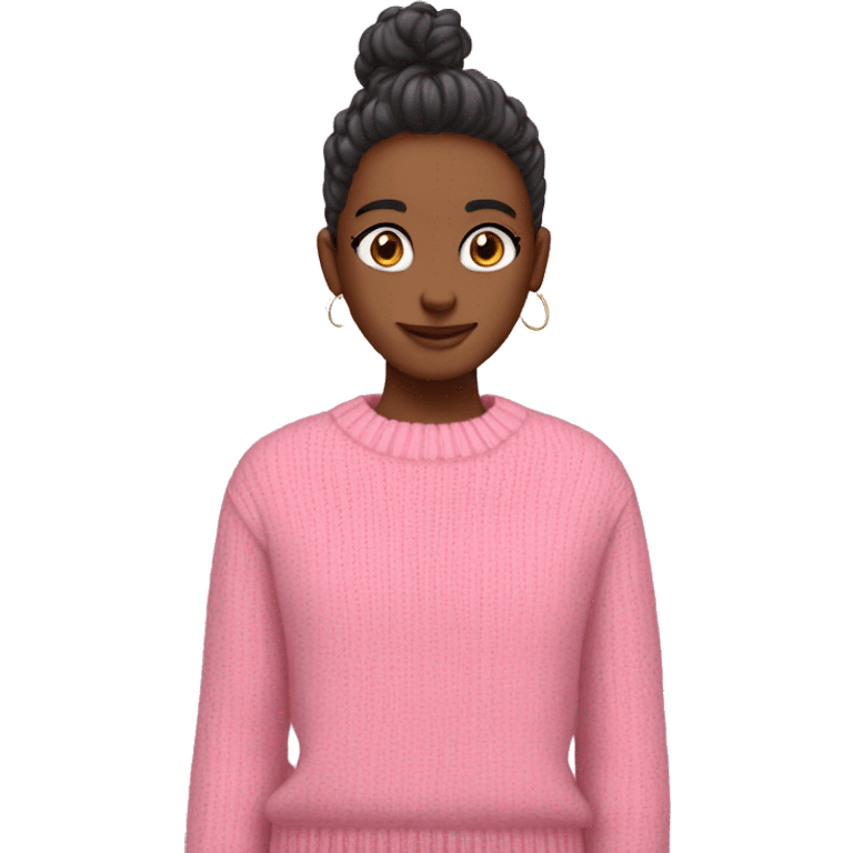 Pink laptopPink Sweater emoji