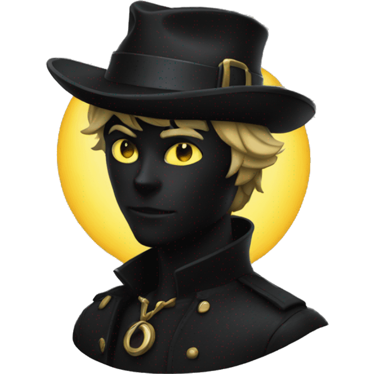 Chat noir emoji