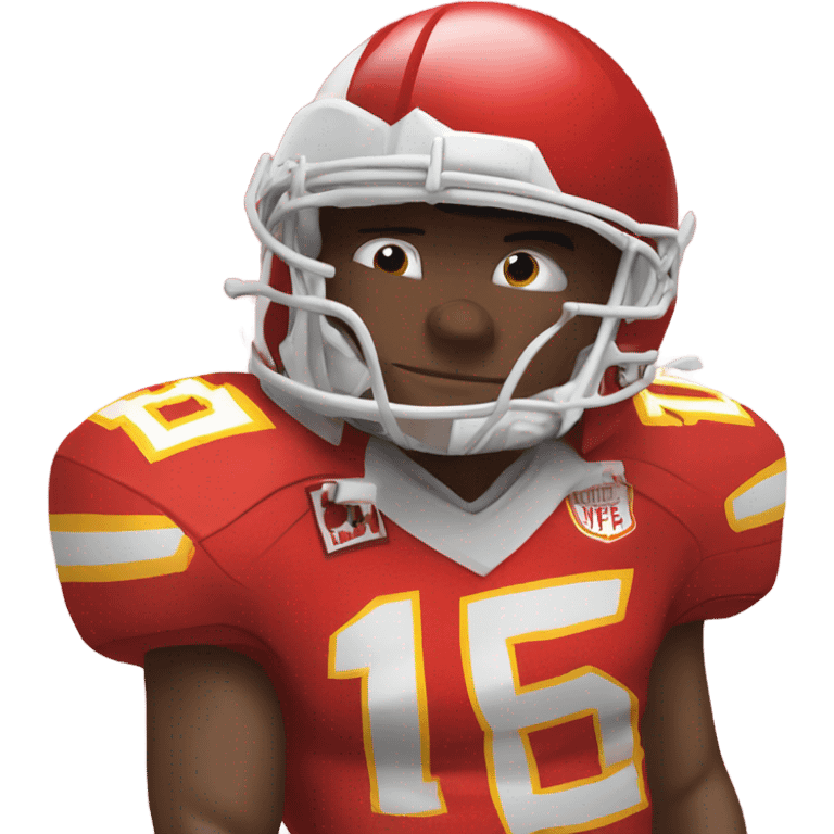 Chiefs football emoji