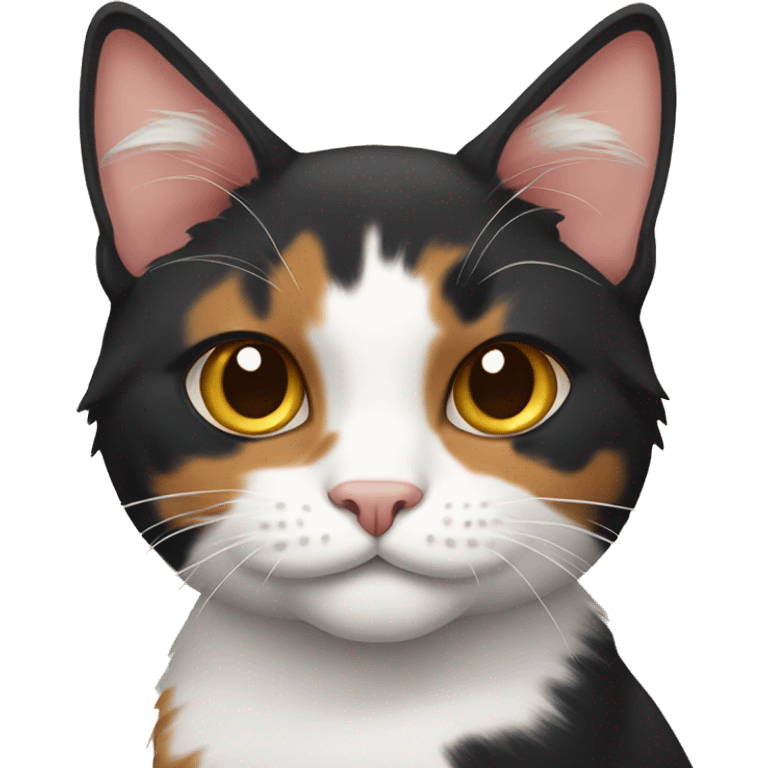 Calico cat emoji