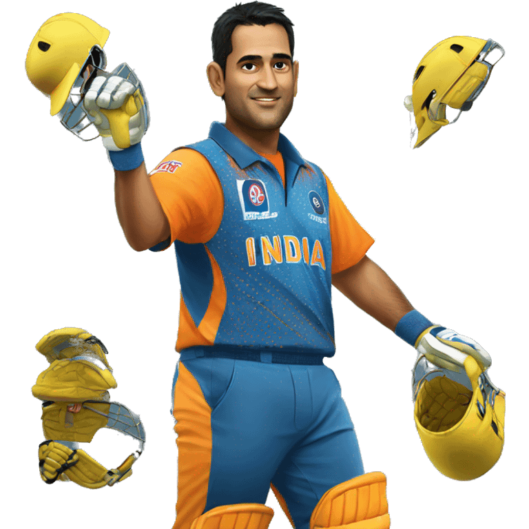 Dhoni emoji