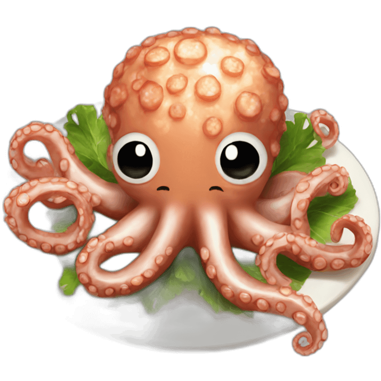 pulpo dish emoji