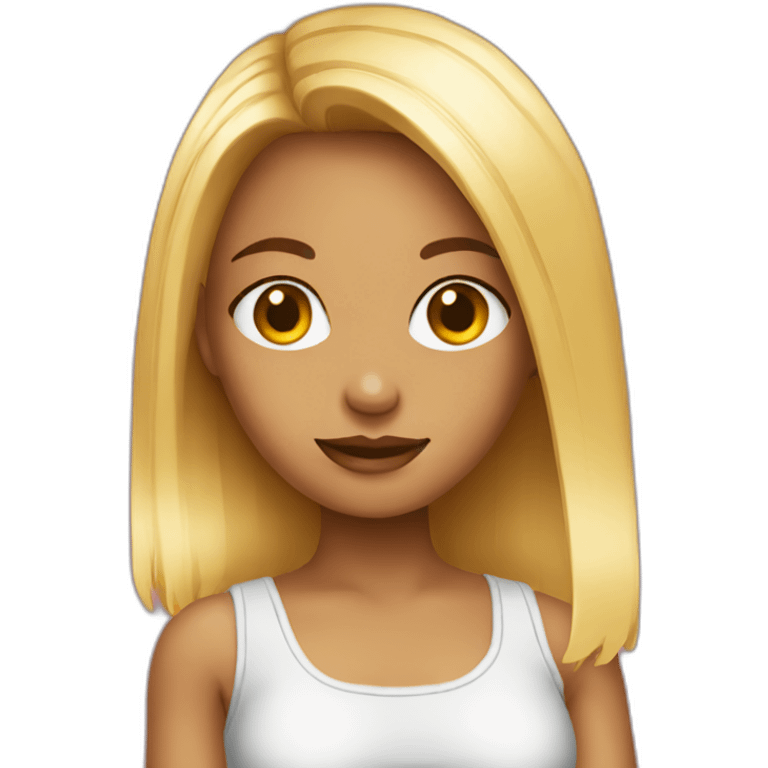 y2k girl emoji