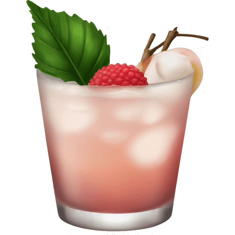 lychee cocktail emoji