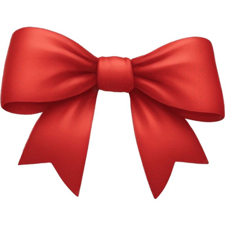 Red bow emoji