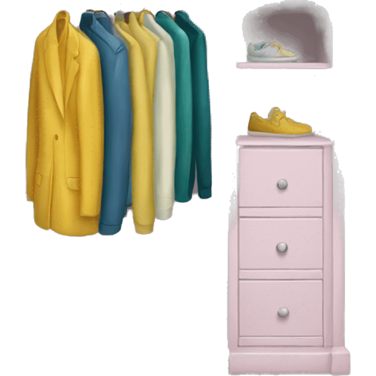 Wardrobe spring emoji