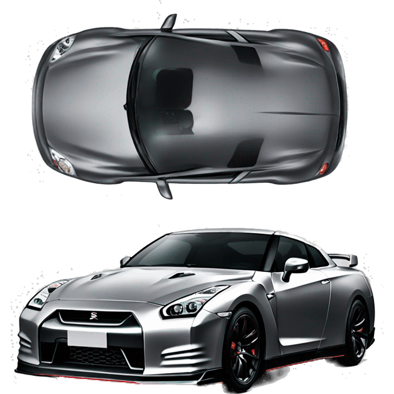 Car nissan gtr 34 emoji