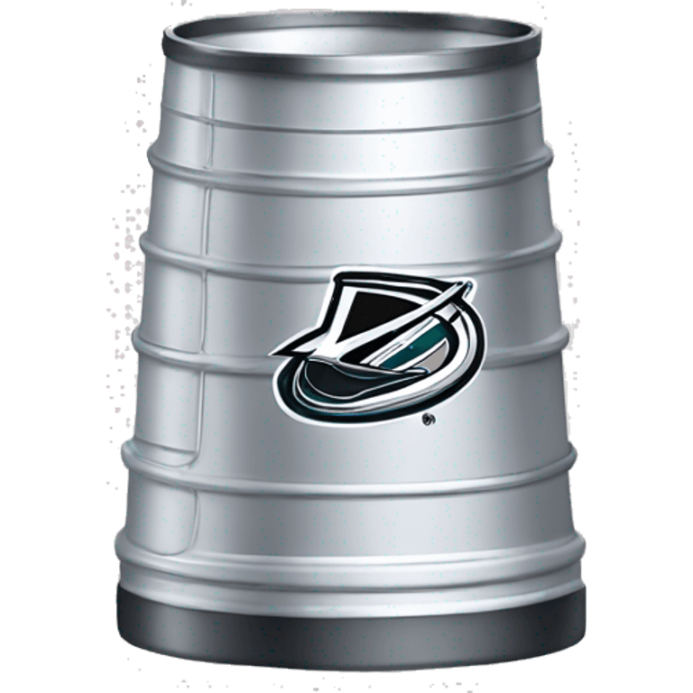 White Stanley cup emoji