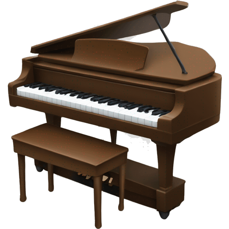 Brown E-Piano emoji