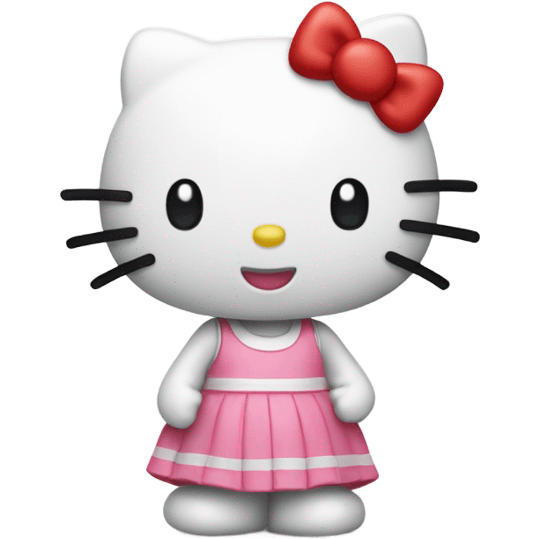 Hello kitty saying have a blessed day emoji