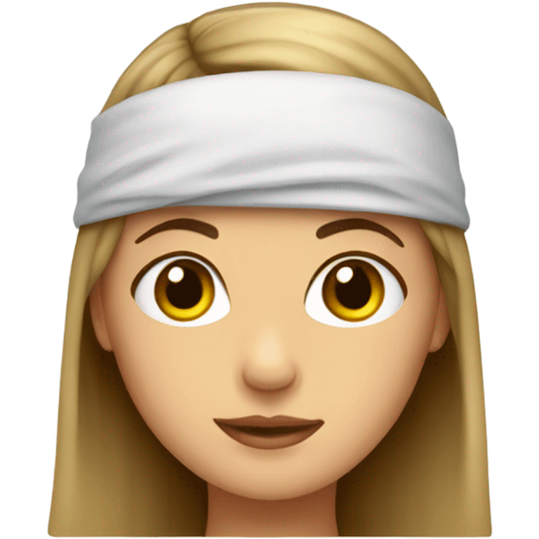 girl wearing hairnet emoji