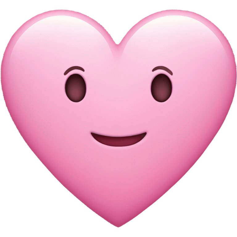 Pink heart emoji