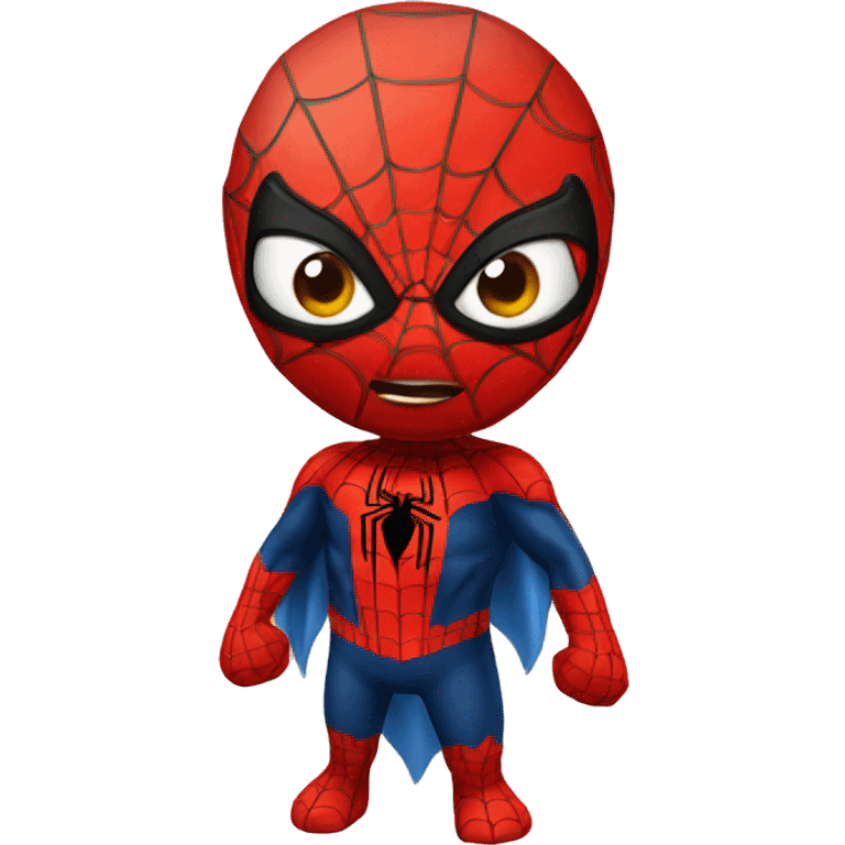 Spiderman say hello emoji