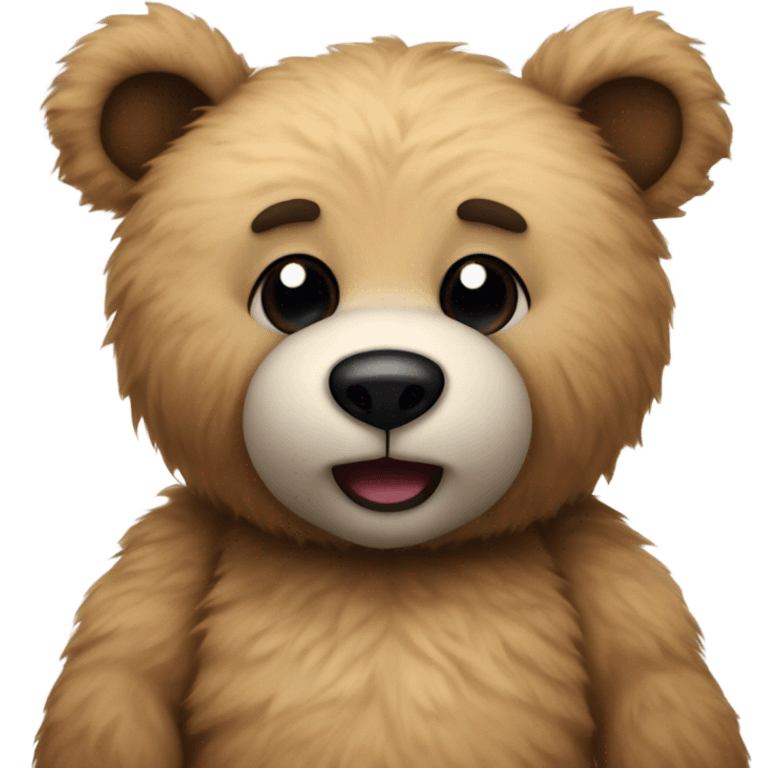 Teddy bear emoji