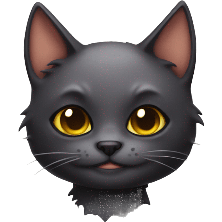 Bat cat  emoji