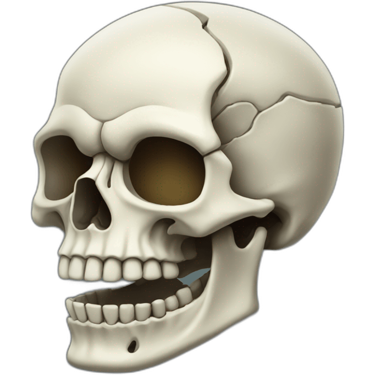 skeleton head emoji