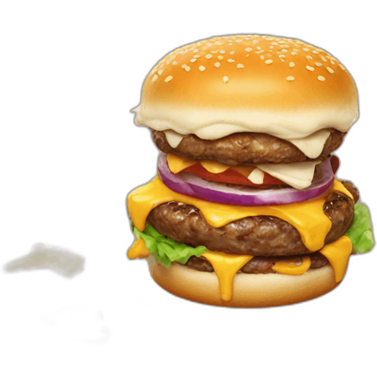 Dumbledor burger emoji