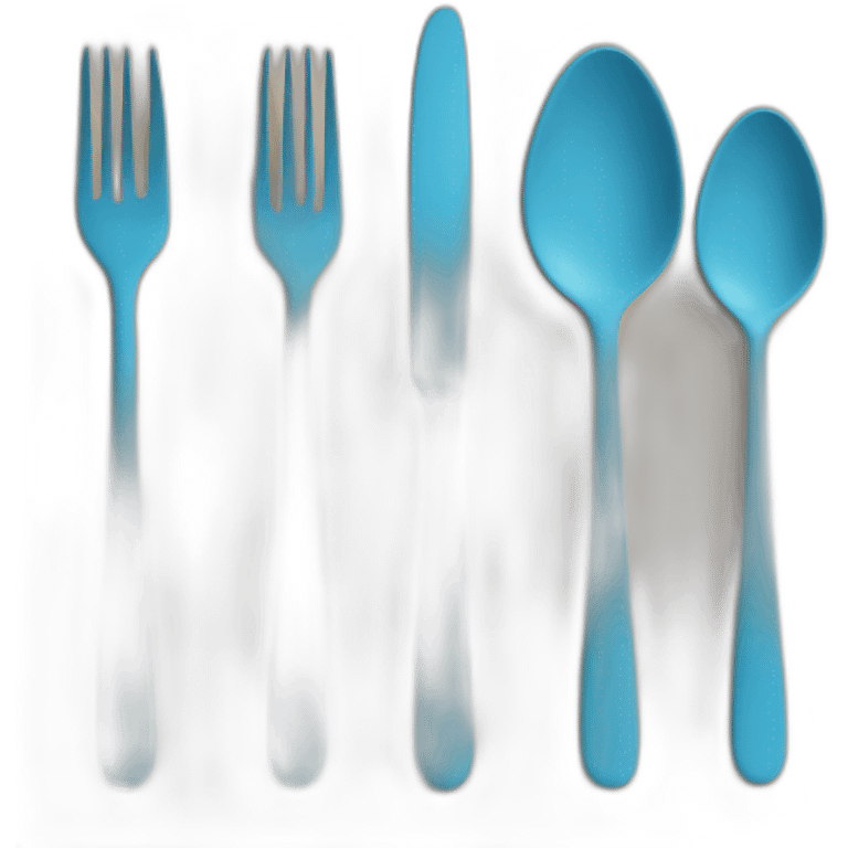 cutlery-kitchen-blue emoji