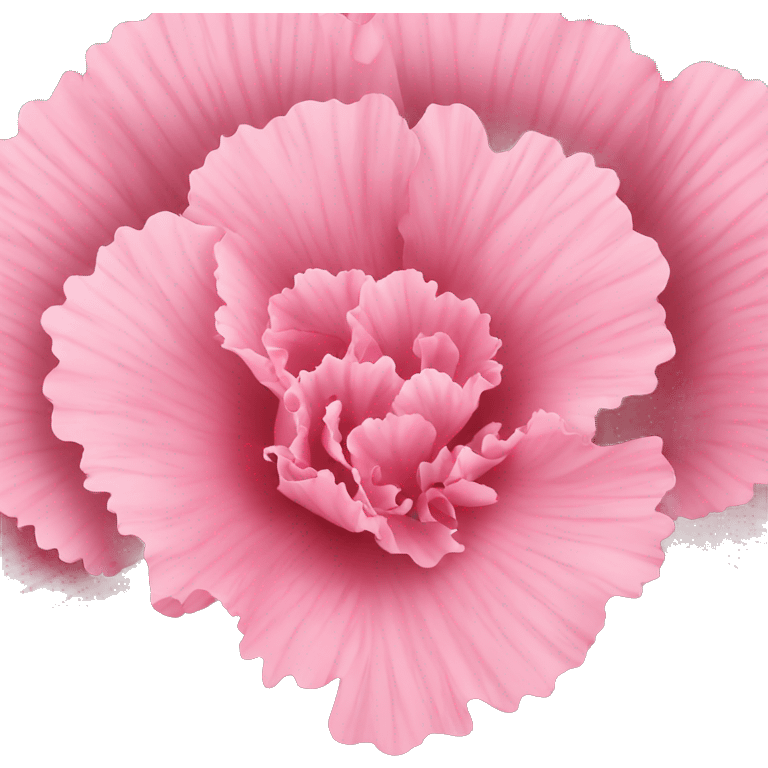 Pink carnation  emoji