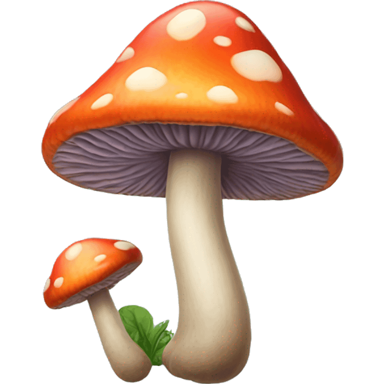 Trippy mushroom emoji