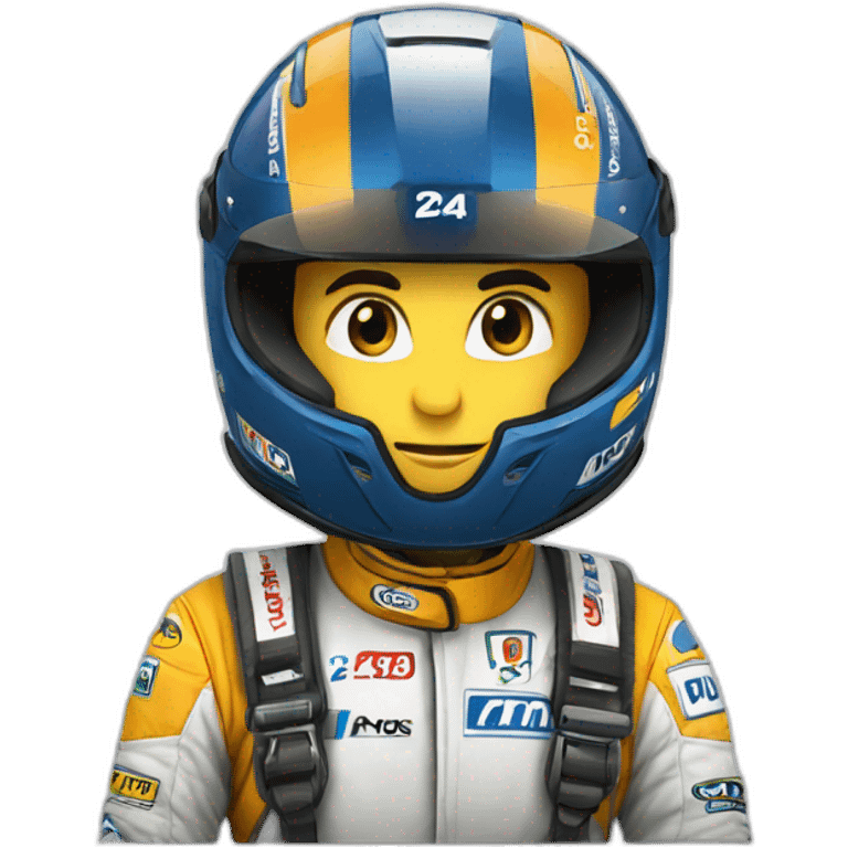 24h du Mans emoji