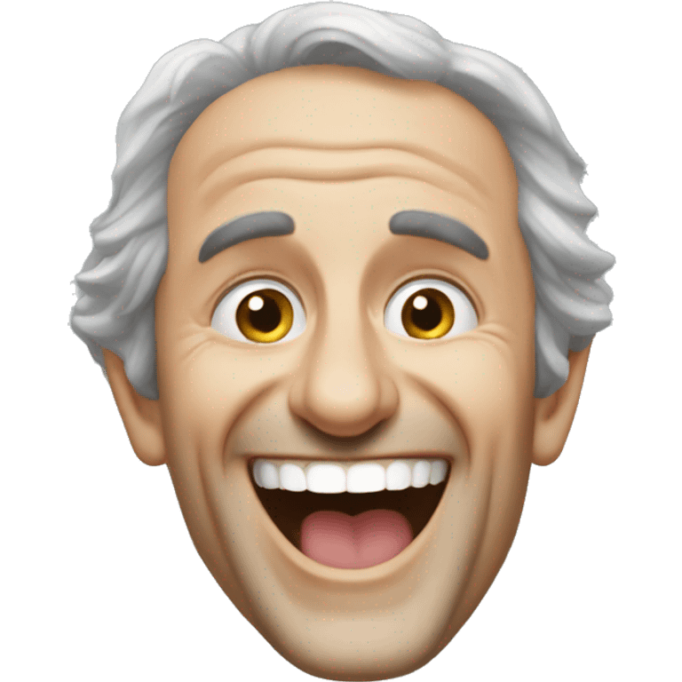 Laughing Alan Prost  emoji