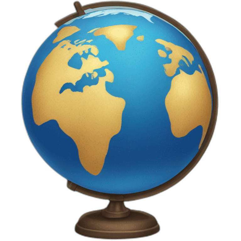 globe birthday emoji