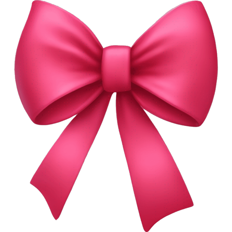 Red and pink bow  emoji