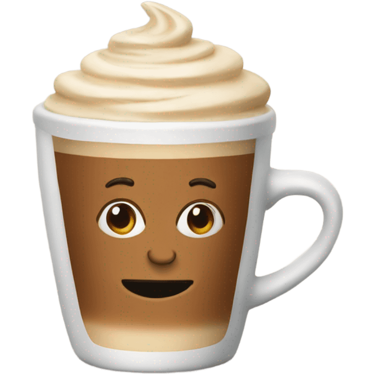 Brown Latte emoji