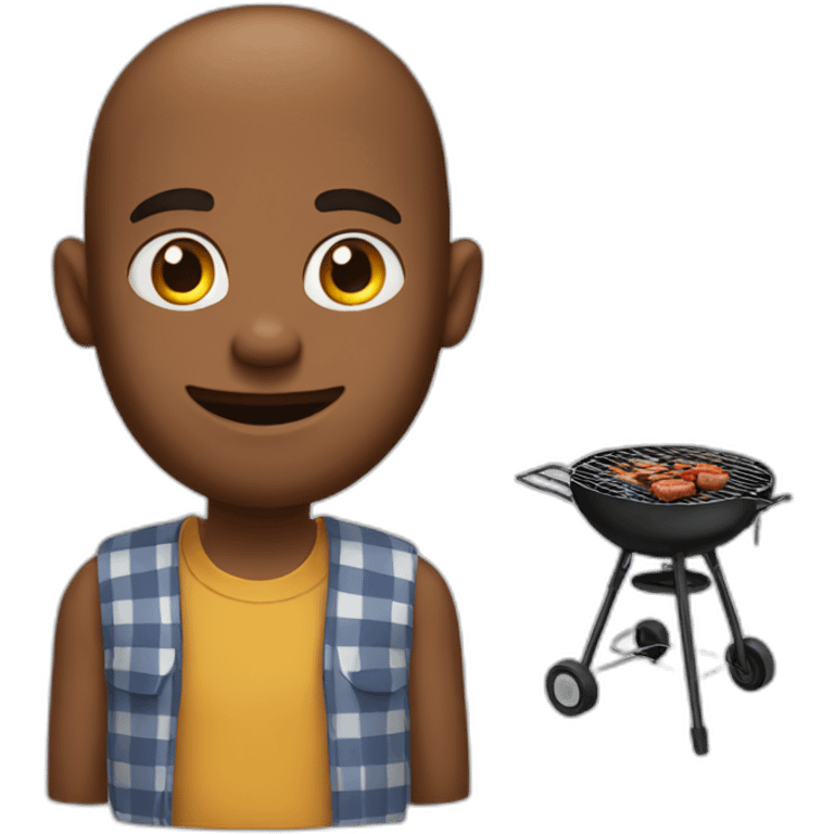 The barbecue of Remy emoji