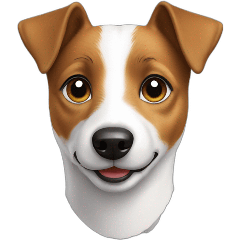 A Jack Russell Terrier emoji