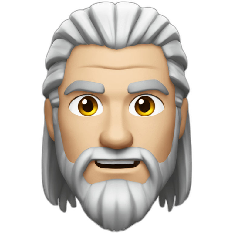 Geralt of Rivia emoji