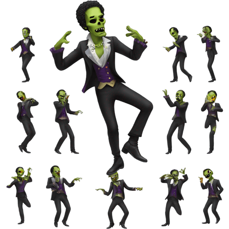 prince the musician zombie dancing emoji