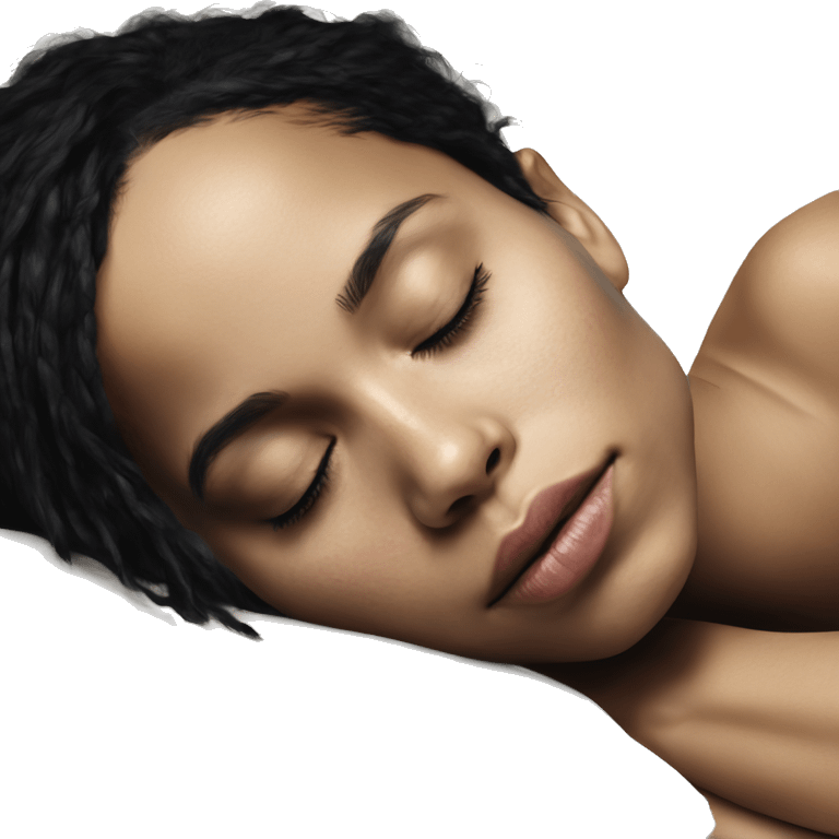 zoe kravitz sleeping emoji