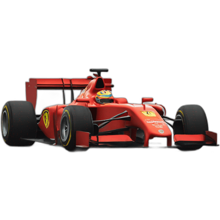 Formula 1 Ferrari  emoji