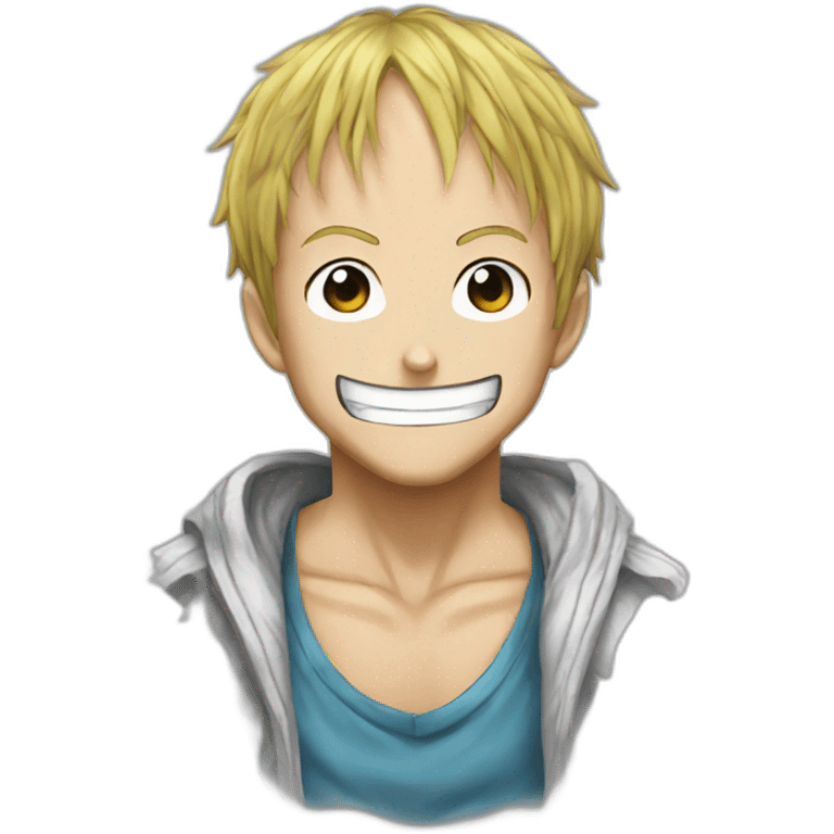 ace one piece manga emoji