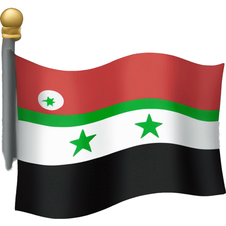 Free Syrian Flag  emoji