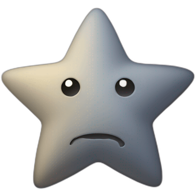 half of a star emoji