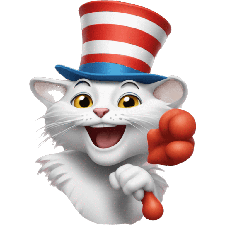 cat in the  hat emoji