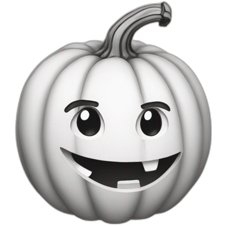 a pumpkin for coloring page emoji