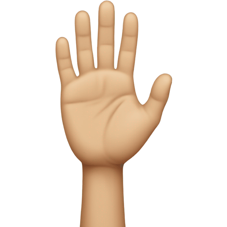 a hand making a example of something small with fingers emoji