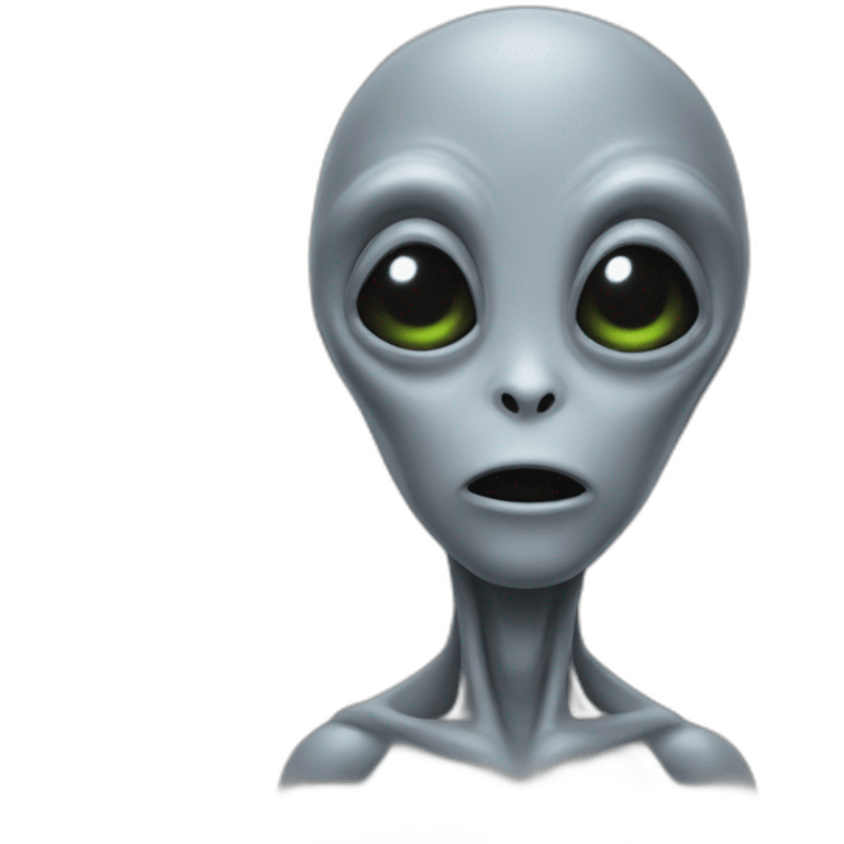 Grey Alien emoji