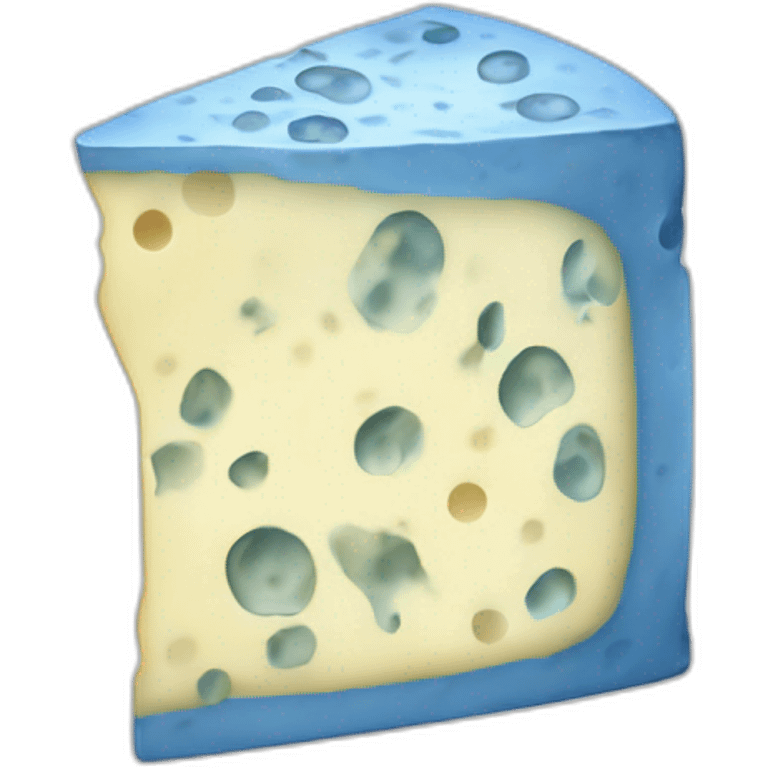 Blue cheese emoji